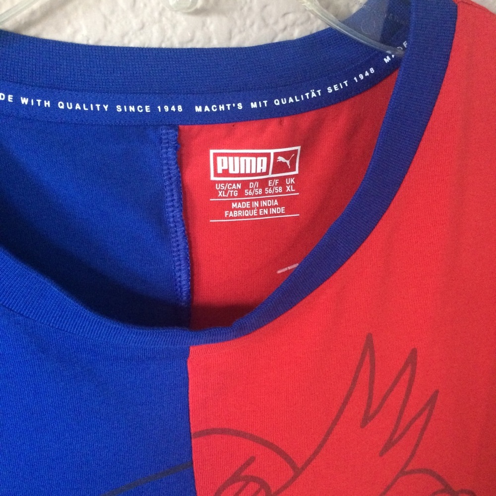 Men’s Puma Sonic The Hedgehog colorblock T-shirt - Picture 2 of 8